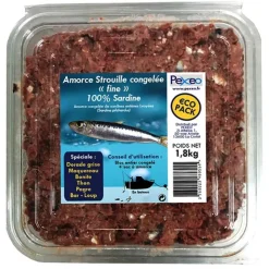 Pexeo Appâts Naturels - Amorces * Amorce Surgelée Pure'x Strouille