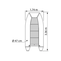 Plastimo Nautisme Carpe|Bateaux Pneumatiques * Annexe Gonflable Trail
