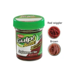Berkley Leurres Truite * Appat Gulp Alive Angle Worm - 5Cm - Par 60