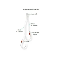 Explorer Tackle Hameçons * Assist Hook Assist Fireball