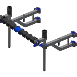 Garbolino Stations - Paniers Sièges * Barre Amorcage Multigrip Open Super Competition D25/D36