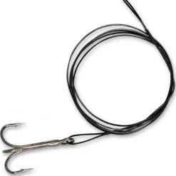 Zebco Fils - Tresses - Bdl Carnassier * Bas De Ligne Acier Trophy 7X7 Expert Hameçon Triple