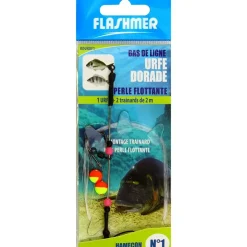 Flashmer Lignes Montées * Bas De Ligne Dorade Urfe + Perle Flottante