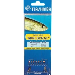 Flashmer Lignes Montées * Bas De Ligne Mini' Sprat