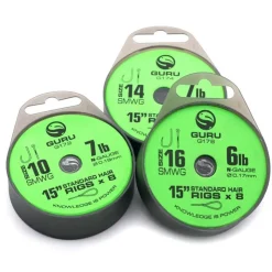 Guru Feeder * Bas De Ligne Smwg Standard Hair 15”