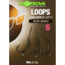 Korda Montages Carpe * Bas De Ligne Df Wide Gape X