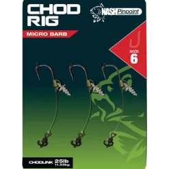 Nash Montages Carpe * Bas De Ligne Monte Chod Rig - Par 3