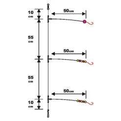 Sunset Tresses - Fils - Bdl Mer * Bas De Ligne Surfcasting Rs Competition Special Poisson Plat - Fluoro