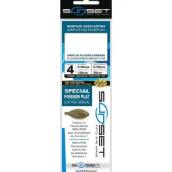 Sunset Tresses - Fils - Bdl Mer * Bas De Ligne Surfcasting Rs Competition Special Poisson Plat - Fluoro