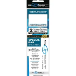 Sunset Tresses - Fils - Bdl Mer^Bas De Ligne Surfcasting Rs Competition 3X Special Bar / Fluoro
