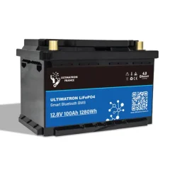 Ultimatron Batteries & Chargeurs * Batterie Lithium Lifepo4 Smart Bms 12.8V 100Ah