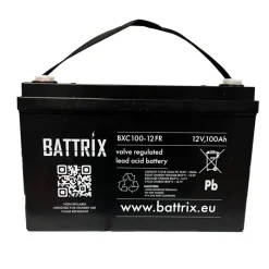 Battrix Batteries & Chargeurs^Batterie Étanche Cyclic 12V 100Ah Pour Moteur