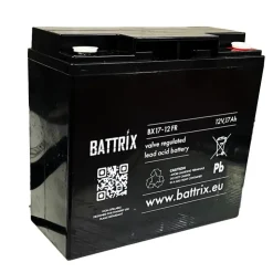 Battrix Batteries & Chargeurs * Batterie Étanche 12V 17Ah Pour Sondeur