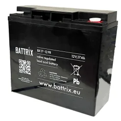 Battrix Batteries & Chargeurs * Batterie Étanche 12V 17Ah Pour Sondeur