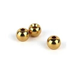 Textreme Fly Tying * Bille Tungsten Beads - Gold