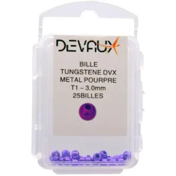 Devaux Fly Tying * Bille Tungstene Dvx Metal Pourpre