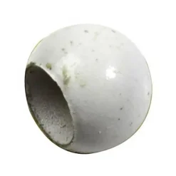 JMC Fly Tying * Bille Tungstene Serigraphiees - Blanc - Par 25