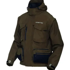 Kinetic Vestes De Pêche * Blouson Homme Strider Zip-Off - Olive