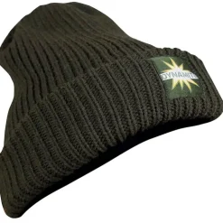 Dynamite Baits Bonnets, Tours De Cou & Gants * Bonnet Homme Woolly Hat Chunky Knit - Kaki