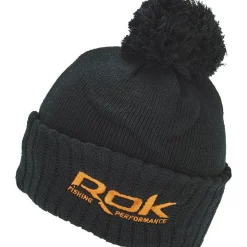 Rok Fishing Bonnets, Tours De Cou & Gants * Bonnet Homme Avec Pompon - Noir