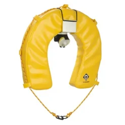 Crewsaver Sécurité & Secours^Bouée Fer À Cheval Hamble Avec Kit Feu À Retournement - Jaune