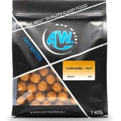 Any Water Appâts Carpe^Bouillette Top Boilies Caramel Nut - 1Kg
