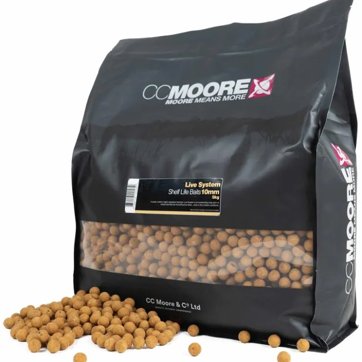 CC Moore Appâts Carpe * Bouillette Carpe Live System Shelflife