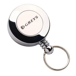 Greys Accessoires Mouche * Bouton Service Pin-On Reel Retractor