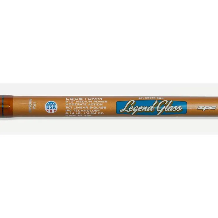 St Croix Cannes Carnassier * Canne Casting Legend Glass