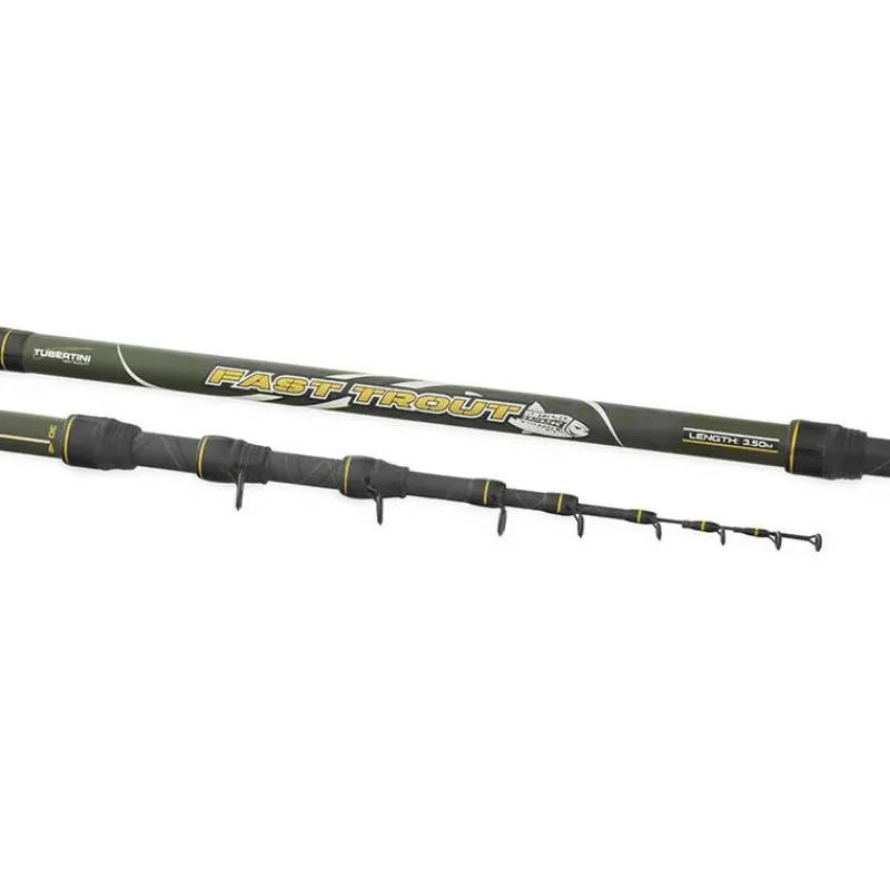 Tubertini Cannes Truite^Canne Spinning Télescopique Fast Trout