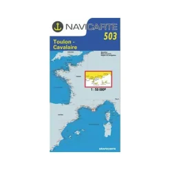 Navicarte Outils De Navigation^Carte De Navigation Toulon - Cavalaire - Iles D'hyeres