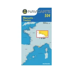Navicarte Outils De Navigation * Carte De Navigation Marseille - Toulon - Les Calanques