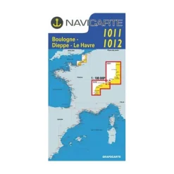 Navicarte Outils De Navigation * Carte De Navigation Boulogne - Dieppe - Le Havre