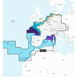 Navionics Sondeurs & Gps|Sondeurs & Gps^Carte Garmin Vision+ Europe, Centrale Et Ouest