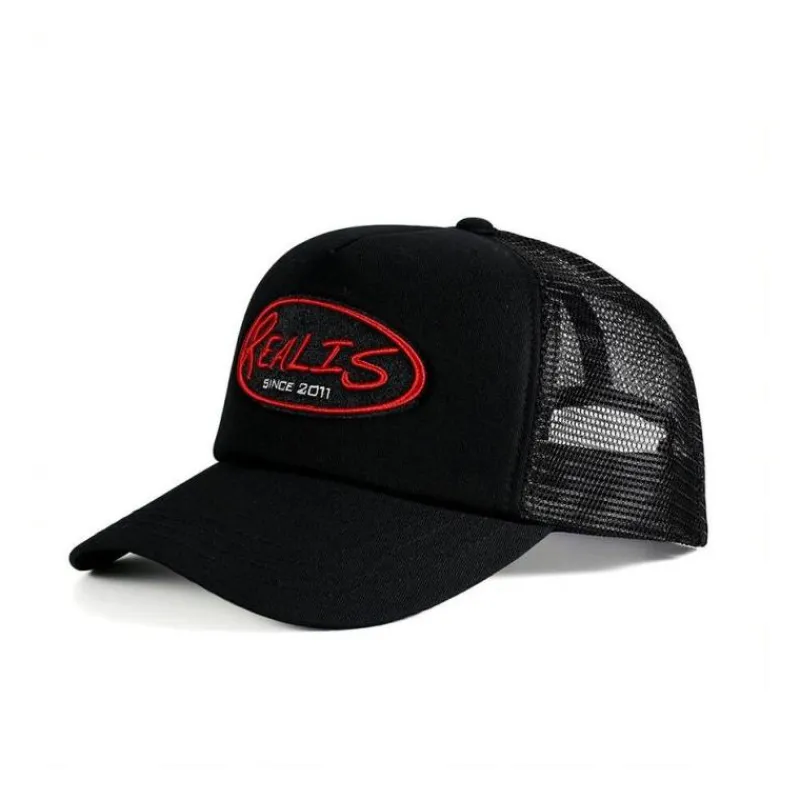 Duo Casquettes, Visières & Chapeaux^Casquette Homme Realis Promo Trucker Cap - Noir