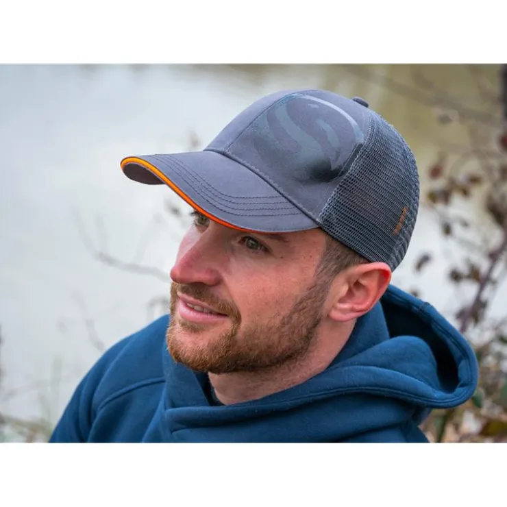Guru Casquettes, Visières & Chapeaux * Casquette Homme Trucker Cap - Gris