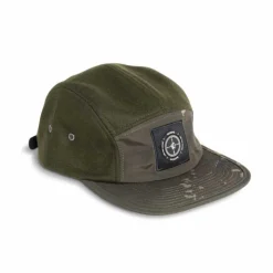 Nash Casquettes, Visières & Chapeaux * Casquette Homme Scope Hd 5 Panel Hat - Kaki