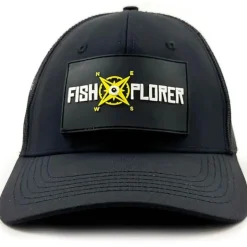 Fishxplorer Cadeaux & Décoration|Cadeaux & Décoration * Casquette Homme À Scratch Trucker Hydrofuge + Uv Résistant - Noir
