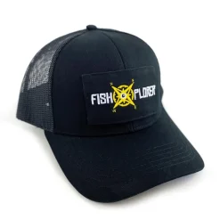 Fishxplorer Cadeaux & Décoration|Cadeaux & Décoration^Casquette Homme À Scratch Trucker - Noir
