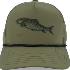 Korum Casquettes, Visières & Chapeaux * Casquette Waterproof Rope Hat Barbel - Kaki