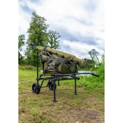 Korum Transport^Chariot Convertible S23 - Twin Wheel Barrow Kit
