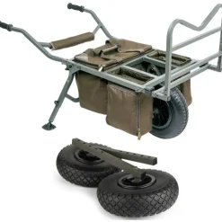 Nash Transport * Chariot + Roue Trax Metro Barrow Wheel Kit Bundle