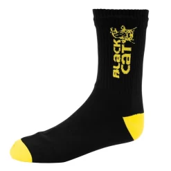 Black Cat Sous-Vêtements & Chaussettes * Chaussettes Homme Cat Shield Waterproof Socks - Noir/Jaune