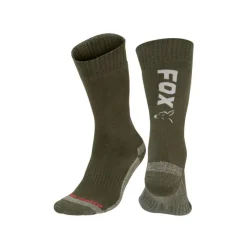 Fox Sous-Vêtements & Chaussettes * Chaussettes Homme Green / Silver Thermolite Long Sock - Vert/Gris