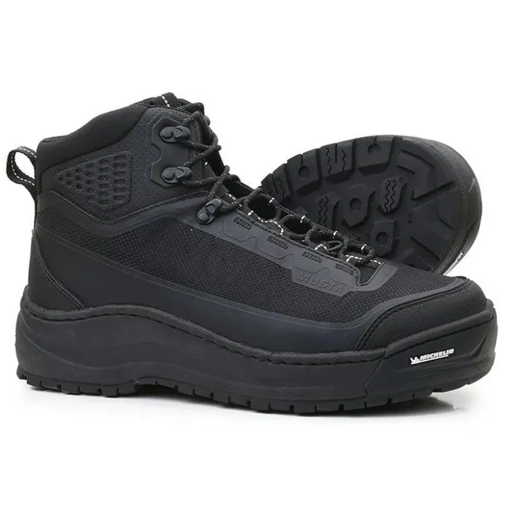 Vision Wading|Wading * Chaussures De Wading Musta Hiker Michelin