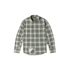 Orvis T-Shirts, Polos & Chemises * Chemise Manches Longues Homme Pro Stretch Ls Shirt - Carreaux Vert/Blanc