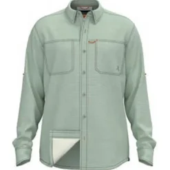 Orvis T-Shirts, Polos & Chemises * Chemise Manches Longues Homme Open Air Caster Shirt - Vert
