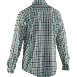 Grundéns T-Shirts, Polos & Chemises * Chemise Manches Longues Homme Fly Bridge Long Sleeve Dusty - Turquoise