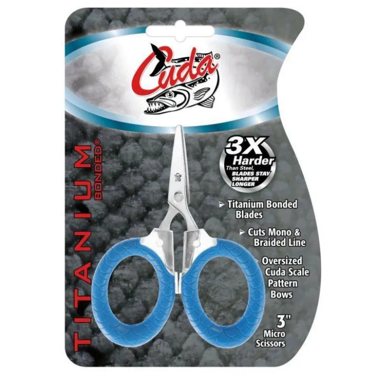 Cuda Accessoires|Outillage * Ciseaux Lames Dentelees 7.5 Cm