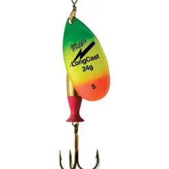 Mepps Leurres Truite * Cuiller Tournante Aglia Longcast - Tiger